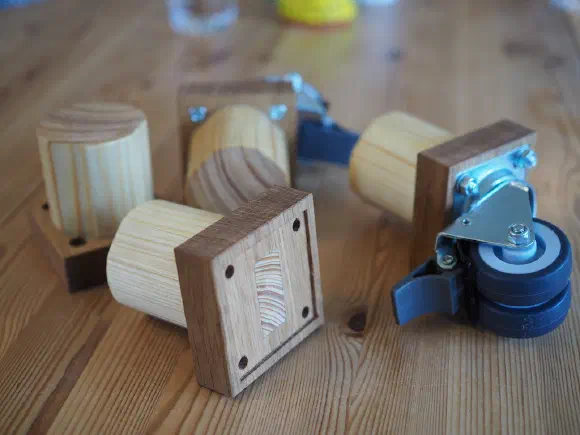 Caster Wheels for an IKEA Beddinge Sofa Bed