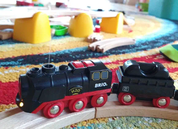 Making a BRIO Train Steam Again